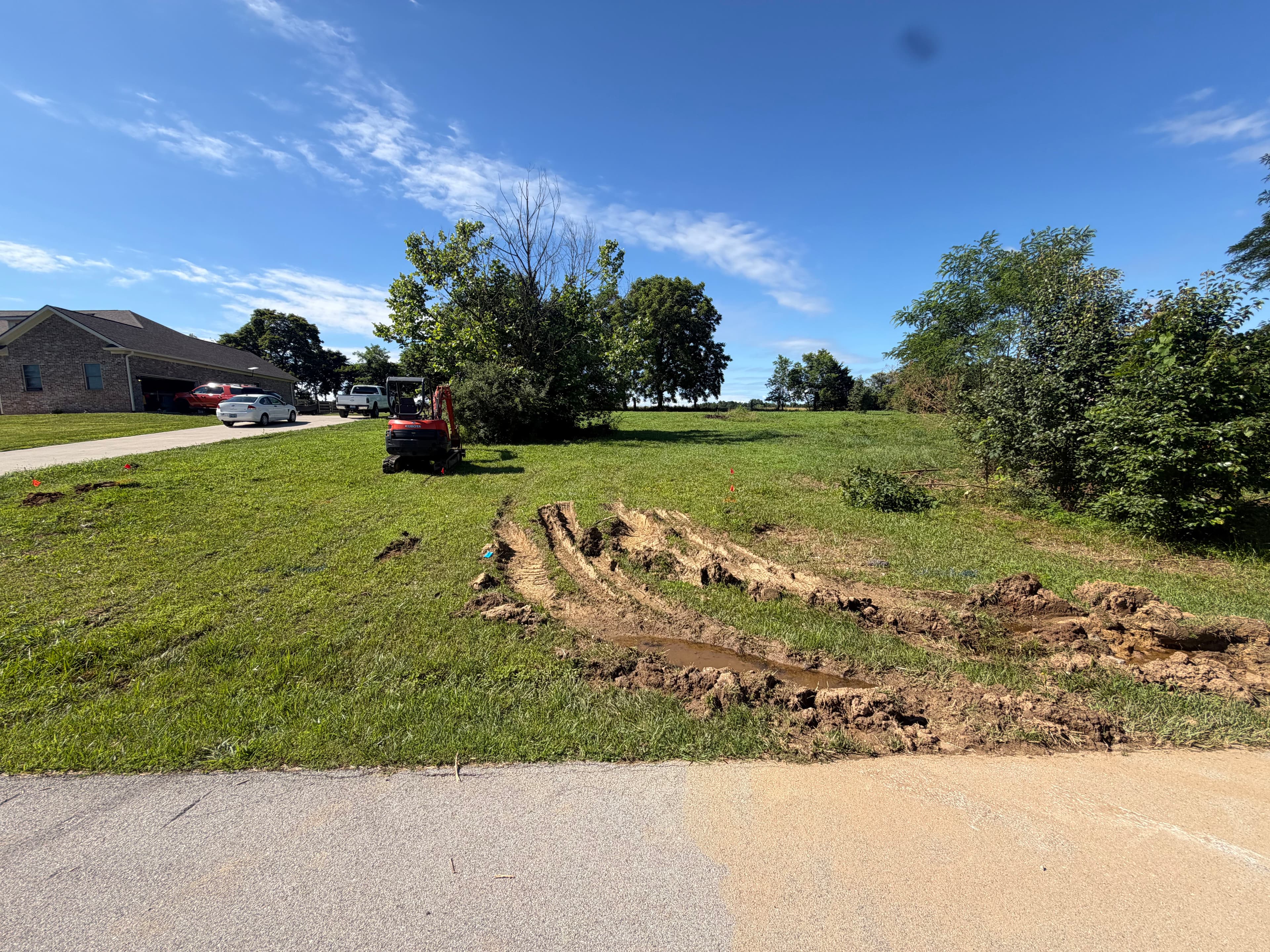 Project 100-Foot Driveway, Building Apron, and 30x55 Foundation Slab Done Right image