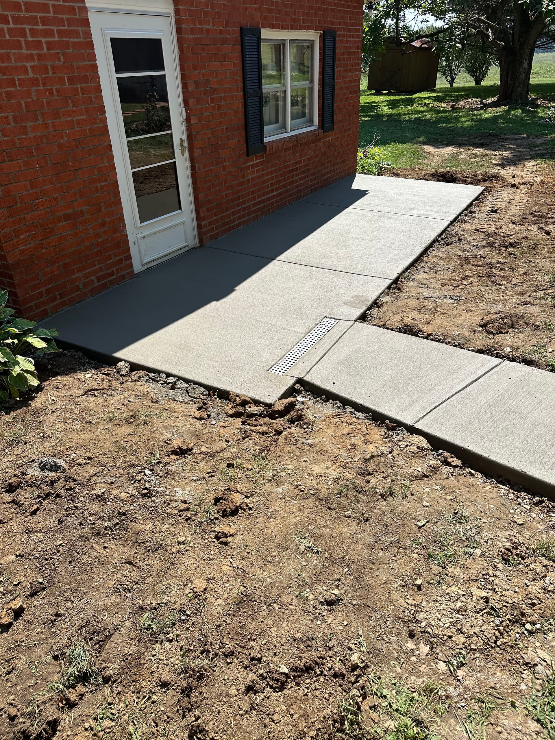 Gallery photos for 75 Feet of New Concrete Sidewalk and Rear Porch Pour: Image #6