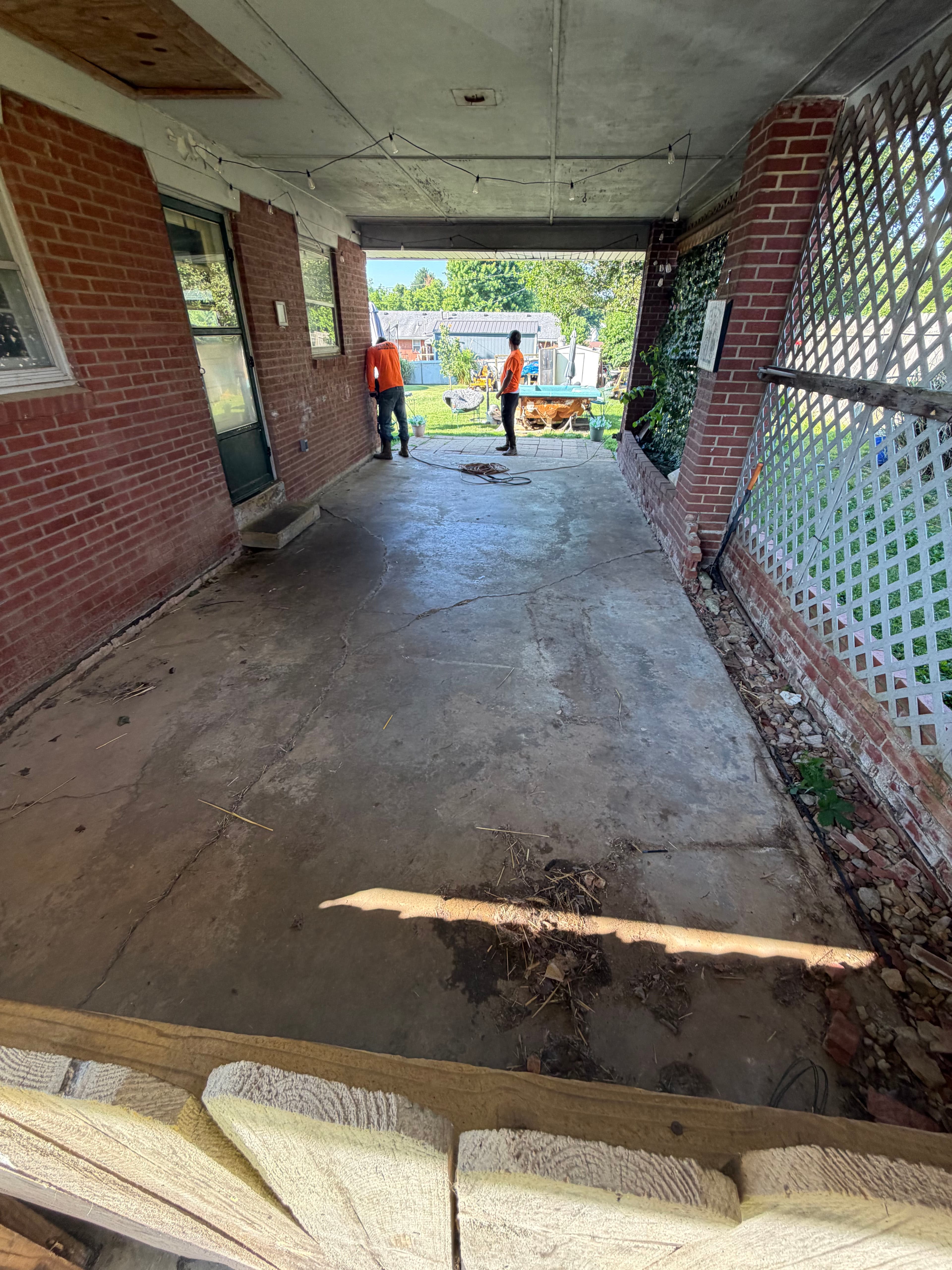 Project Full Driveway and Garage Pad Replacement From Tear-Out to Finish image
