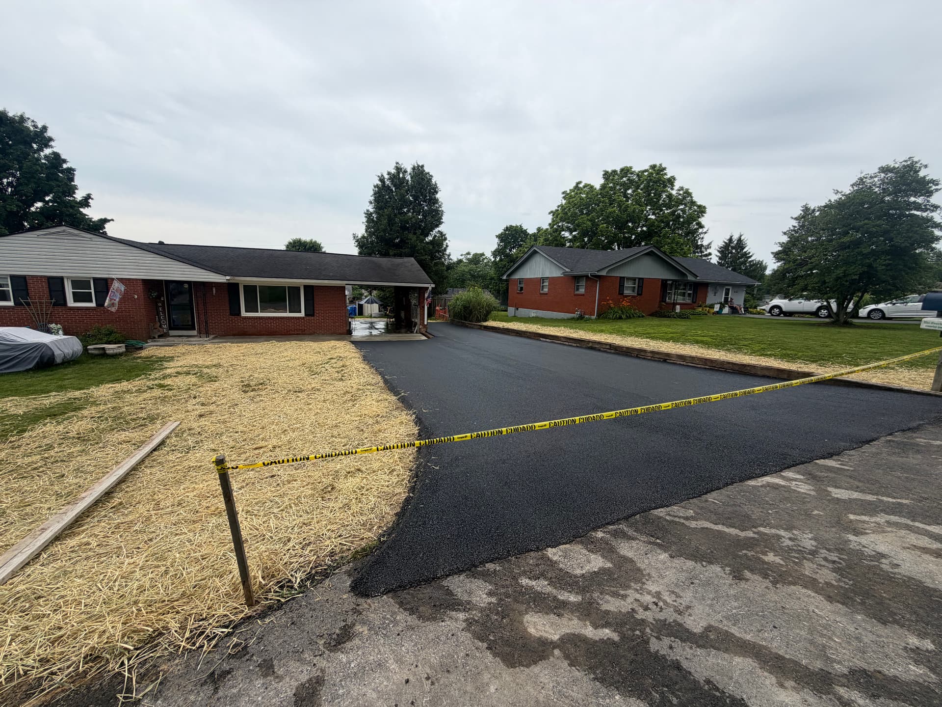 Gallery photos for Full Driveway and Garage Pad Replacement From Tear-Out to Finish: Image #9