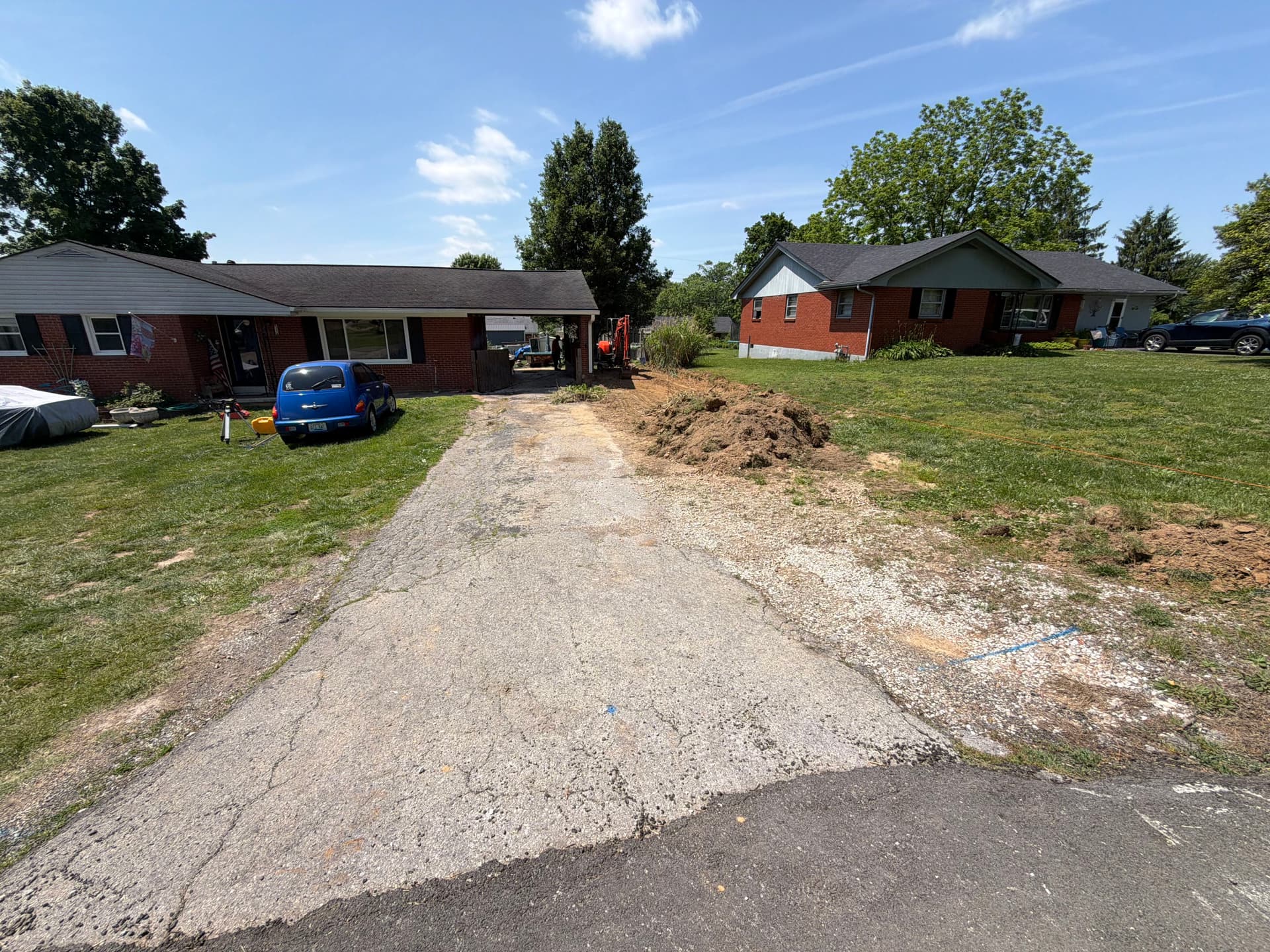 Gallery photos for Full Driveway and Garage Pad Replacement From Tear-Out to Finish: Image #3