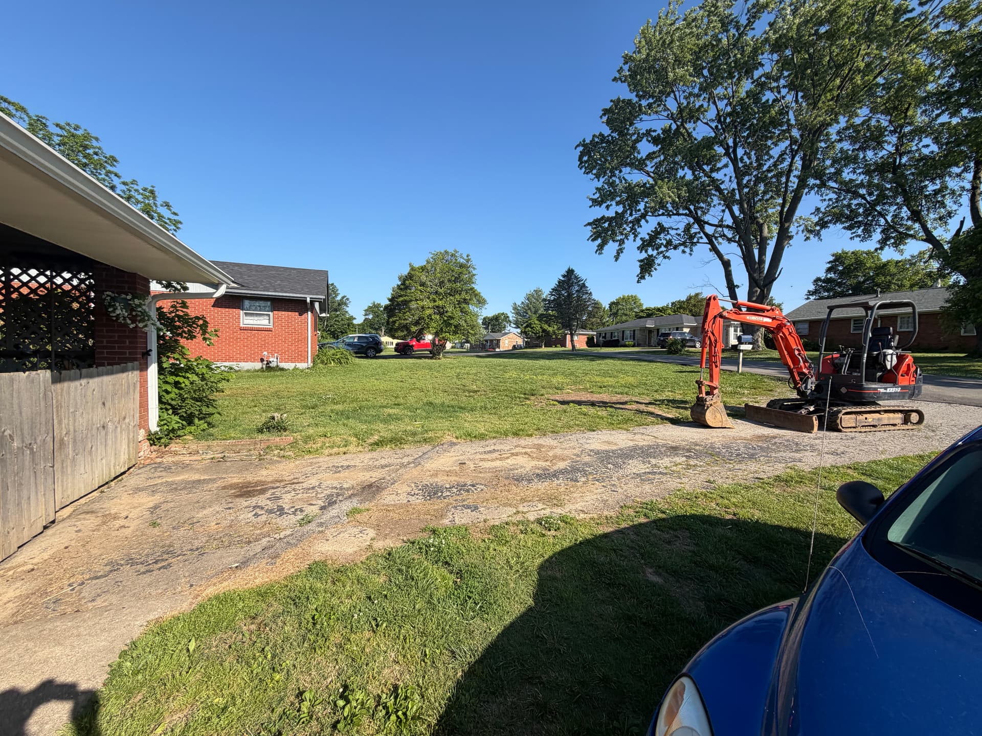 Gallery photos for Full Driveway and Garage Pad Replacement From Tear-Out to Finish: Image #4