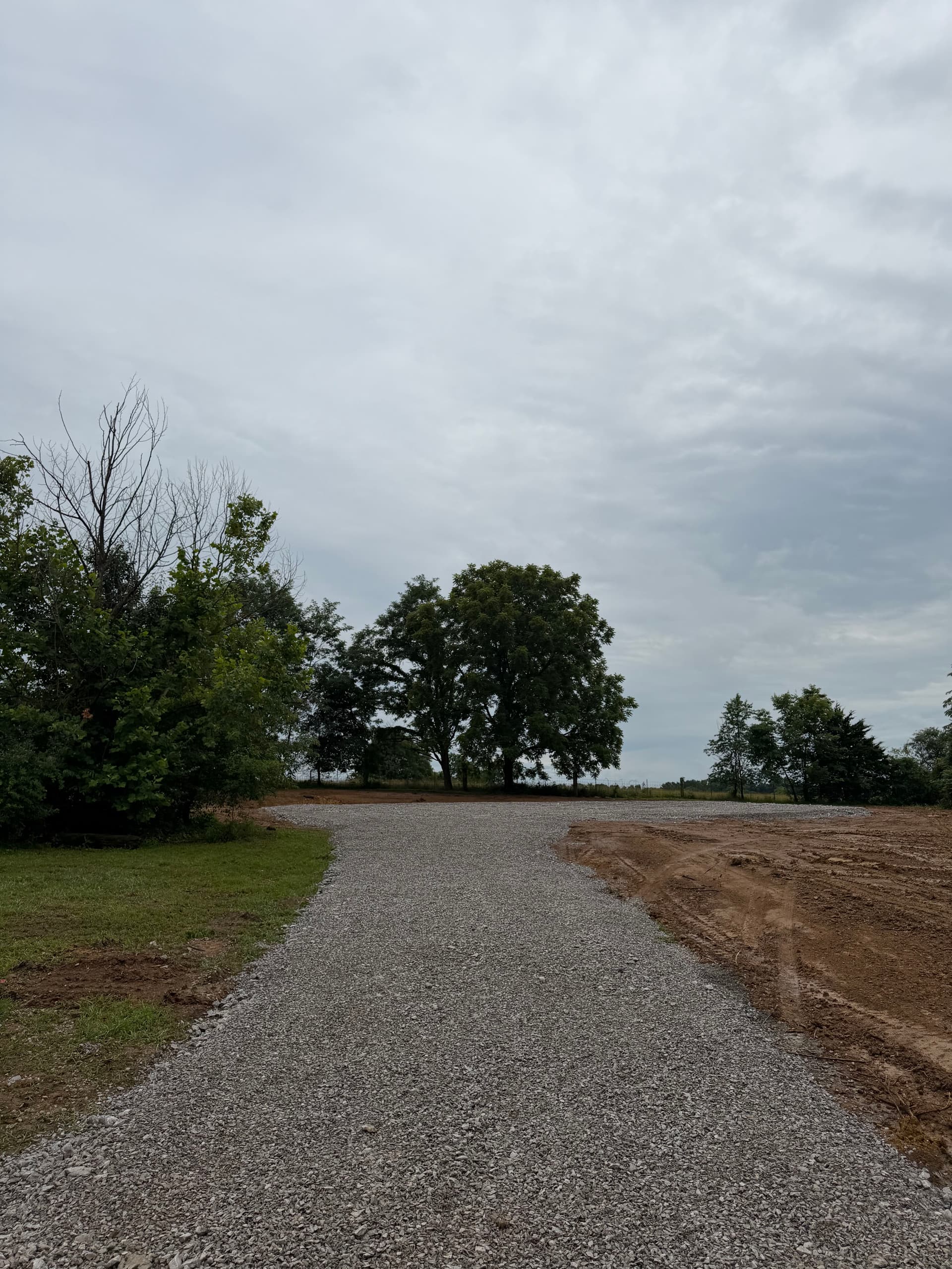 Gallery photos for 100-Foot Driveway, Building Apron, and 30x55 Foundation Slab Done Right: Image #5