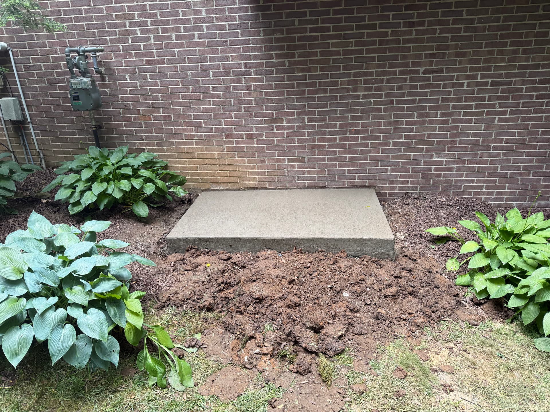 Gallery photos for Whole-Home Generator Site Prep and Concrete Pad Install: Image #2
