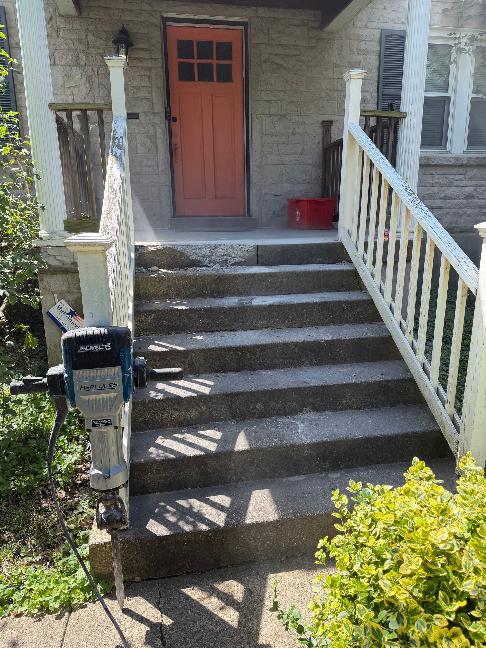 Gallery photos for Front Staircase Rebuild Done Right - No More Patching: Image #3