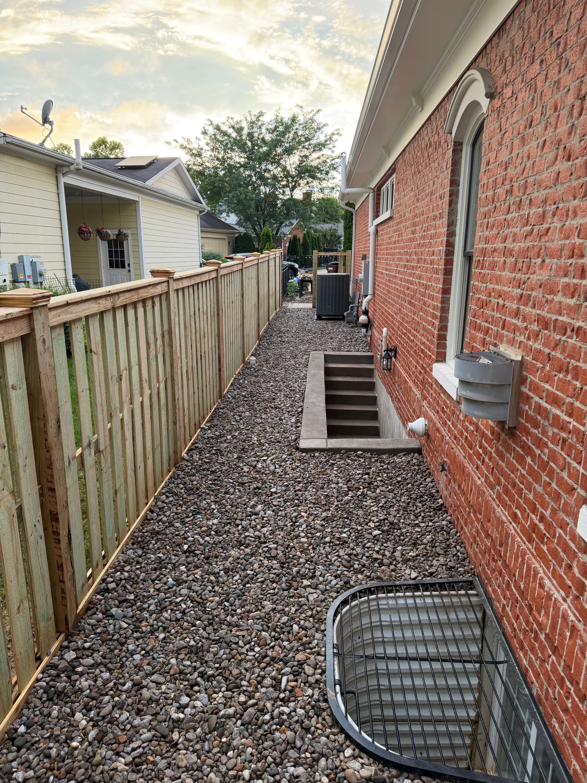 Gallery photos for Side Yard Drainage Restoration After a Muddy Mess: Image #3